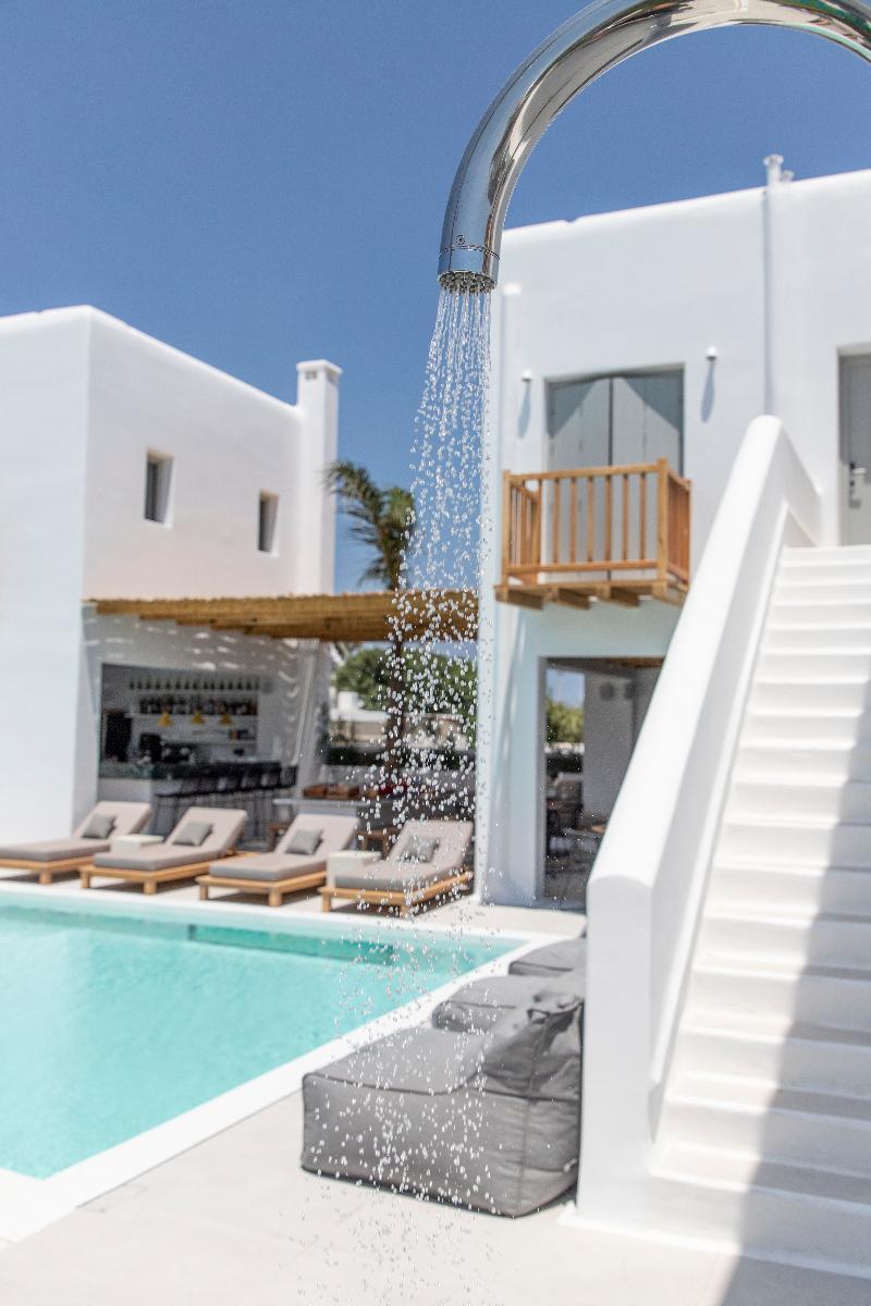 Adorno Beach Hotel And Suites Ornos  Exterior foto