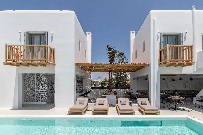 Adorno Beach Hotel And Suites Ornos  Exterior foto
